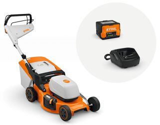 Kosiarka akumulatorowa Stihl RMA 253 T akumulator AK 30S + ładowarka AL 101 z napędem